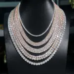 Moissanite Tennis Chains All Sizes