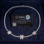 3mm Moissanite Tennis Necklace The Three Little Bear's - Image 6