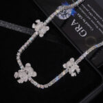 3mm Moissanite Tennis Necklace The Three Little Bear's - Image 4