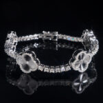 3mm Four Leaf Clover Tennis Bracelet