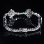 3mm Four Leaf Clover Tennis Bracelet - Image 4