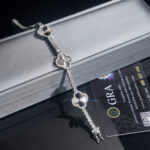 3mm Four Leaf Clover Tennis Bracelet - Image 6