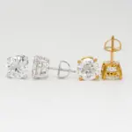 Moissanite Earrings - Image 3