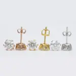 Moissanite Earrings - Image 4